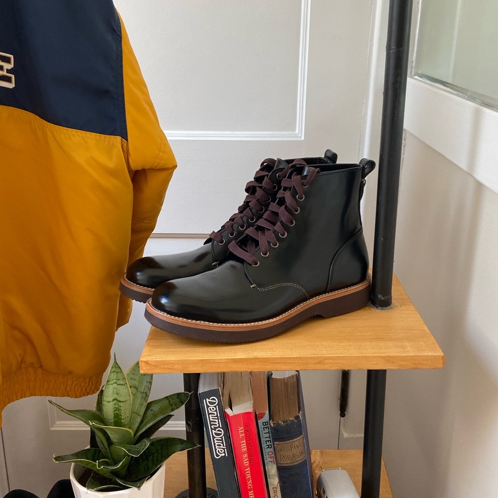 Brand new Coach derby boots